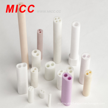 MICC yellow color 3.5*2h*10mm 99% alumina oxide ceramic insulator